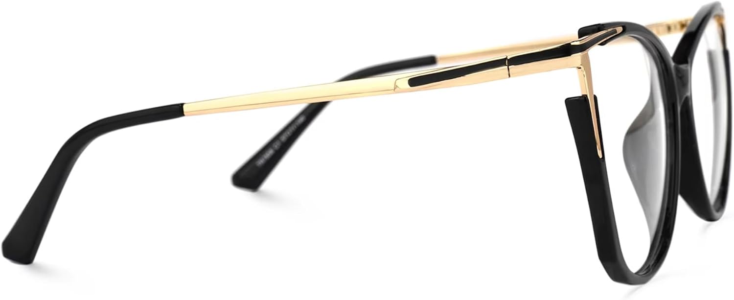 Zeelool Glasses Frame for Women, Cat Eye Eyeglasses Eyewear with Clear Lenses - Image 7