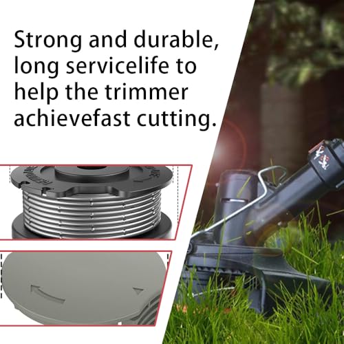 4 Pack for Bosch Strimmer Wire Replacement Spool and Line Compatible with Art 23 SL 26 SL, Easy Grass Cut 18 23 26, 18-230,18-260 Strimmer Spool Replacement, Grass Trimmer F016800569,3xz - Image 6