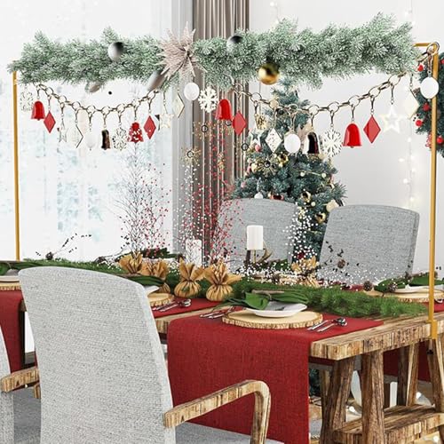 Vaisselle de fête et arche de table en métal de qualité supérieure - 4