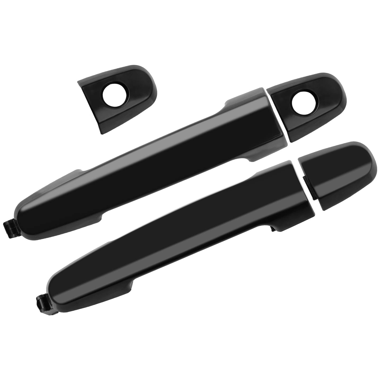 Amazon.com: Exterior Door Handle 2Pcs Front Rear Driver