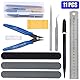 WiMas 11PCS Gundam Modeler Builder’s Tools Craft Set Kit, Gundam Modellierer Basic Tools, Bastelset für den Einfachen Modellbau