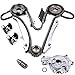 CNS TK8050PTABOP Brand New (180 LINKS) Engine Timing Chain Kit, Primary Tensioner, and Oil Pump Set EER