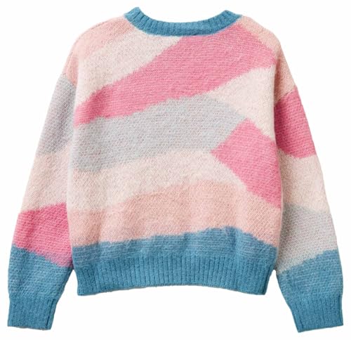 Pull fille Benetton idéal pour une journée d'école confortable - 2