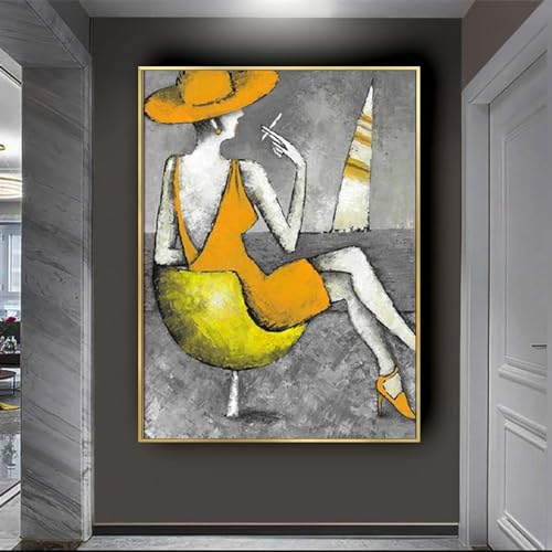 Affiche murale fille peinture Pablo Picasso abstrait moderne