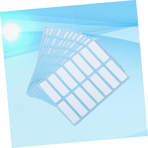 Miniatura 5 de STOBOK 60 Sheets Bottles Label Sticker Jar Labels Self Adhesive Label Blank Lable Stickers Organization Labels Containers Label Impresora De Sticker