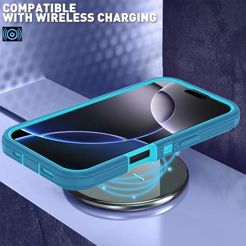 Coque iPhone 16 Pro Max antichoc robuste hybride avec accessoires de protection - 4