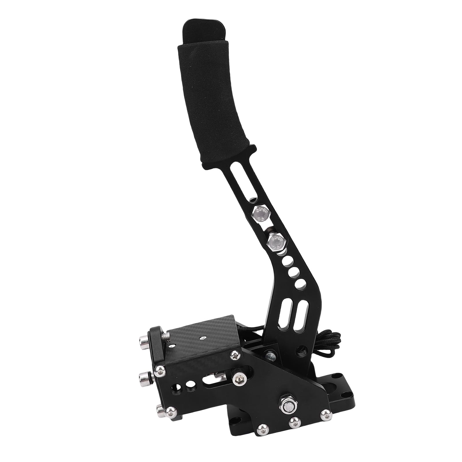 Generic 16-bitowy PC USB Hamulec Ręczny Progresywny Hamulec Liniowy do Gier Wyścigowych Sim Pasuje do G27 G29 G920 G923 T500 T300 z Zestawem Montażu i Montażu ze Stali Węglowej