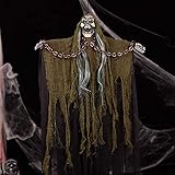 Obtén un montón de decoración divertida, de terror y de Halloween con este producto. Haz sonreír y asustar a la gente al mismo tiempo. Tus amigos y vecinos se maravillarán con la decoración divertida y divertida que verán en tu jardín.