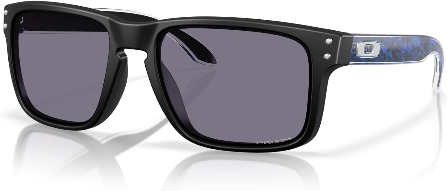Oakley Mens OO9244 Holbrook Low Bridge Fit Rectangular Sunglasses