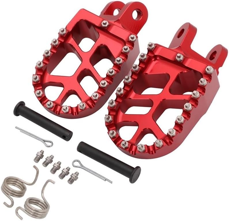 Motorcycle Gear Shifter for XR250 2000-2004 Motorcycle CNC Aluminum Foot Pegs Rest Footpeg Footrest Gear Brake Shift Lever Pedal Shifter