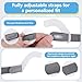 Royal Flag 3-Pack Replacement Headgear Compatible with Dreamwear Nasal Mask, Adjustable Headgear Strap with Arms Clips Compatible with DreamWear Nasal Mask Frame, Comfortable, Snug Fit, Non-Slip