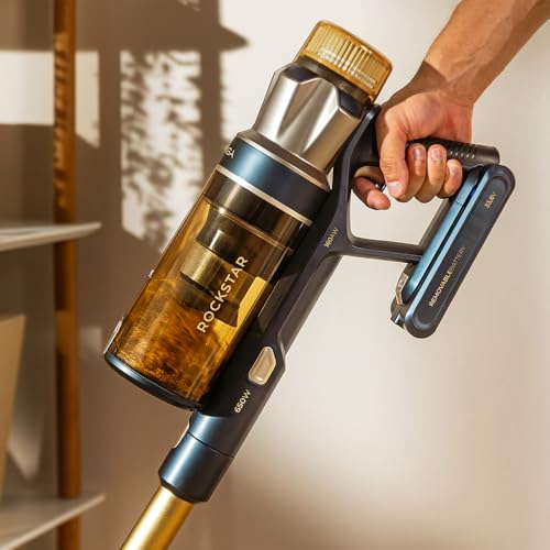Miniatura 11 de Cecotec Aspiradora Escoba Sin Cable Conga Rockstar Rs90 Pet Flex. 600w, Potencia De Succión 160aw, 40kpa, Modo Auto, Cepillo Animales Y Tubo Flexible, Limpia Hasta 140m2 Sin Parones En Modo Eco