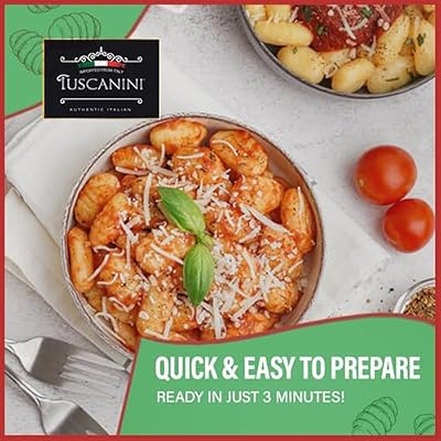 Tuscanini Cauliflower Gnocchi 16oz (2 Pack) | Imported From Italy, Low Fat, Ready in Minutes!