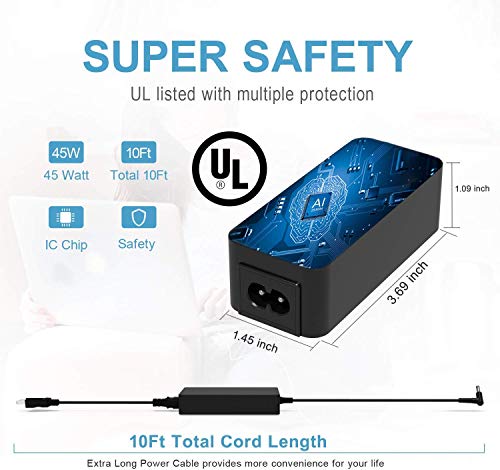 Nicpower Ac Charger Adapter Fit For Acer Spin 1 3 5 Sp113-31 Sp315-51 Sp314 Sp314-51 Sp314-53N N16W2 N17H2 N16W1 Laptop Power Supply Cord #TOP3