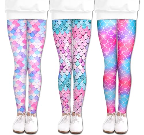 Image of LUOUSE Girls' Leggings Full Length Comfy Pants Trousers 4-13 Years