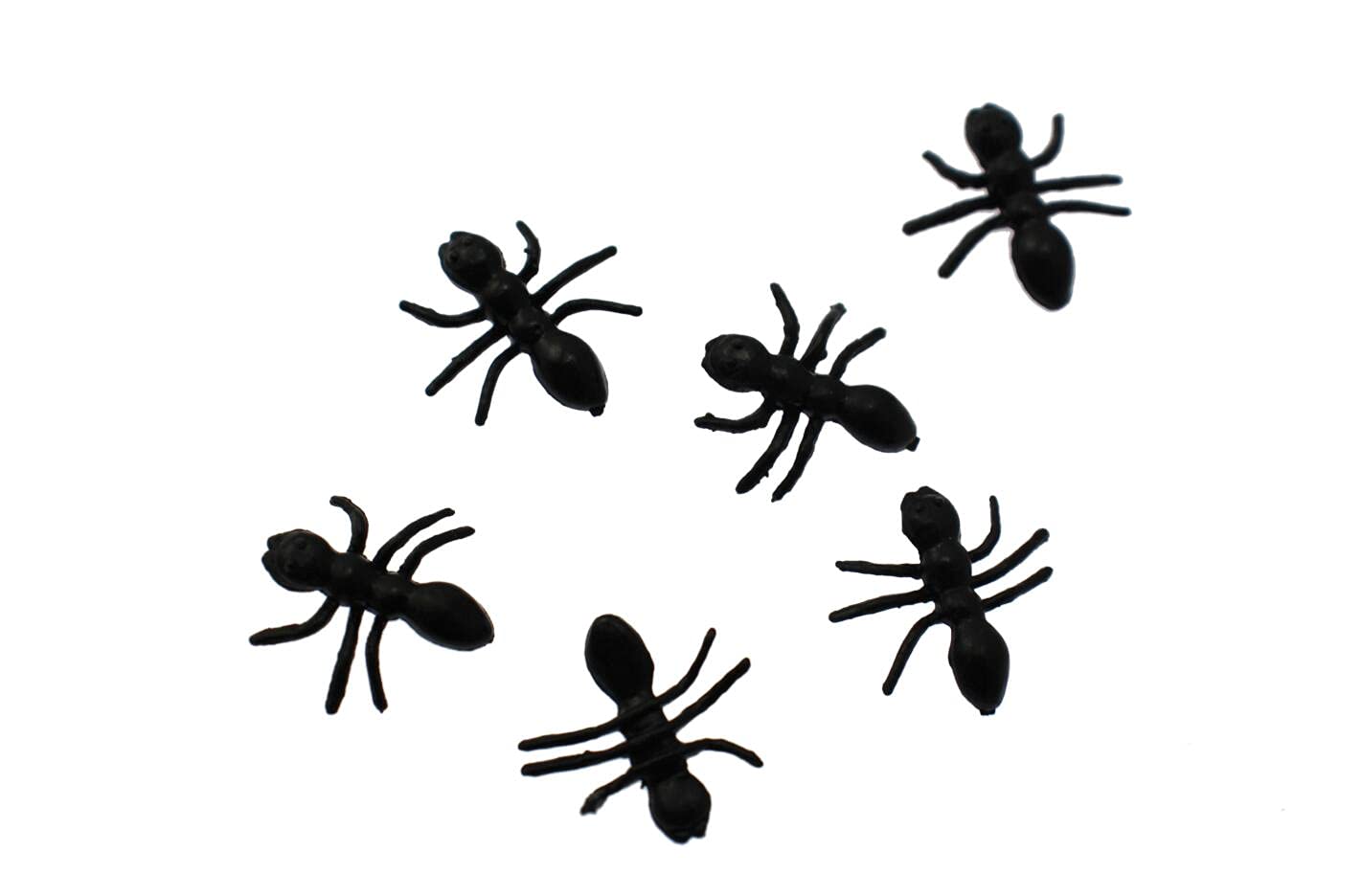 Speed mao Figuras de hormigas, 100 piezas, ordenadas y más, color negro, 1,5 cm