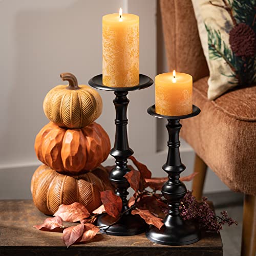 Sullivans Vance Kitira Set Of 3 Pillar Candles, Clean-Burning, Environmental-Friendly, Scentless, Real-Wax Candles, Home Décor, Hosting Décor #TOP5