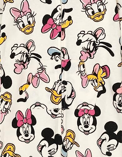 Disney Mickey Mouse Goofy Donald Duck Daisy Duck Fleece Zip Up Coverall Infant to Little Kid4