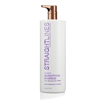 POWERTOOLS STRAIGHTLINES Smoothing Masque For Blonde Hair Shades, 13.5 Fl Oz