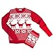 famjamjams Matching Christmas Sweaters for Dogs and Pet Owners (Classic Christmas, Dog Large)