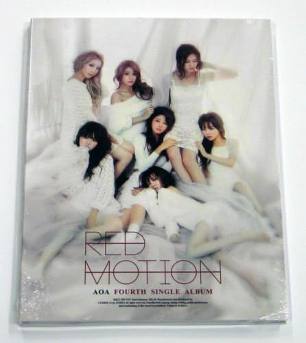 Amazon.co.jp: AOA エーオーエー - Red Motion (4th Single Album) CD + Photo ...