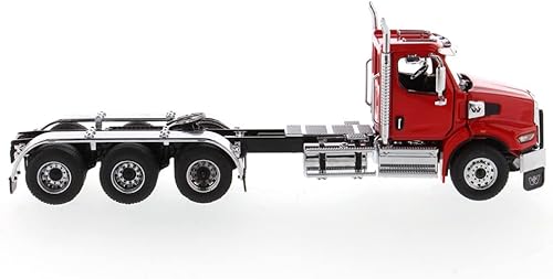 Miniatura 9 de Diecast Masters Escala 1:50 Western Star 49X SB Tridem Tractor - Capó de apertura, motor diesel Detroit, puertas de apertura con interior de cabina