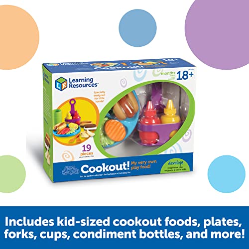 image for Learning Resources New Sprouts Cookout! ,19 Pieces, Ages 18+ Months, B