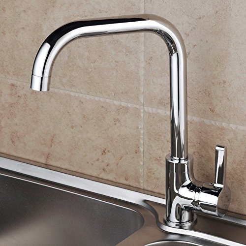 Mitigeur d'eau robinet d'évier de cuisine mélangeur chaud et froid 360