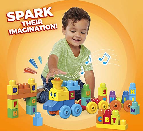 Trem Musical ABC - Mega Bloks - Mattel, Vermelho