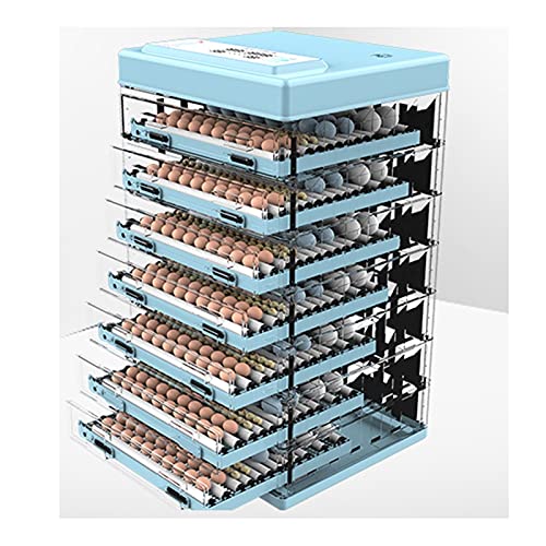 Vollautomatischer Inkubator 36-504 Eier, Inkubator mit LED-Temperaturanzeige und Präzisem Temperatursensor, Temperatur…