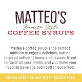 Matteo's Barista Style Sugar Free Coffee Syrup - Caramel - Zero Calories, Keto Friendly Coffee Syrups & Flavors - Delicious Flavored Coffee Syrup - Syrups For Coffee Drinks at Home or Work - 25.4 Oz - Image 7