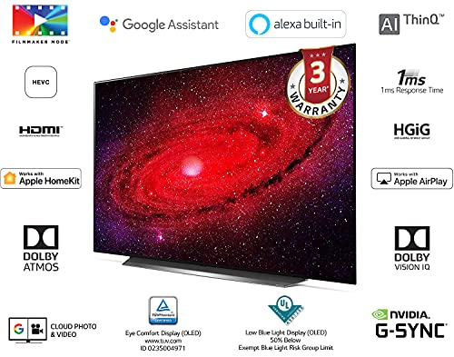 Image of LG 139 cm (55 inches) 4K Ultra HD Smart OLED TV 55CXPTA (Dark Steel Silver)