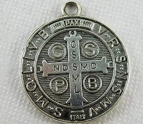 Medalla Vintage San Benito Plata Robusta y Elegante