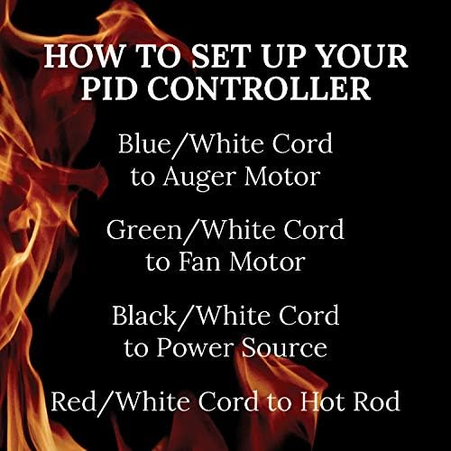Smoke Daddy PID Pellet Grill Controller - Compatible with Other Pellet Grill Brands