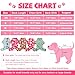 Dog Pajamas Small Sized Boy Girl, Cotton Stretchable Pet Clothes Jammies Puppy Outfits for Dogs Female Male, Spring Summer Doggie Doggy Pjs (Pink Camouflage, XS)