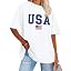 White American Flag