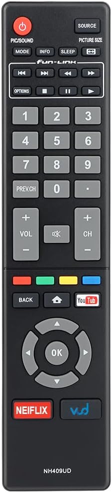 for Magnavox-TV-Remote-Control-Replacement, Compatible with Magnavox LED HDTV Smart TVs (NH409UD)
