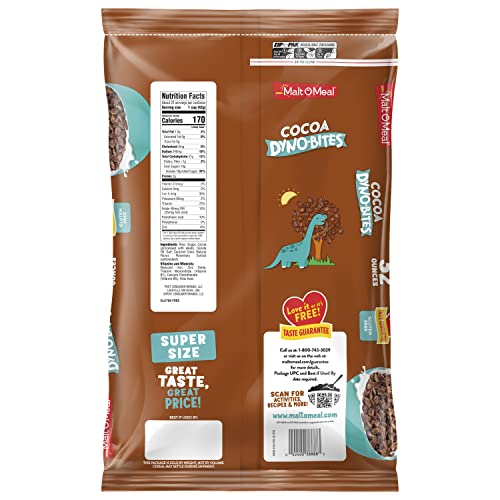 Malt-O-Meal 38888 Cocoa Dyno Bites® Gluten Free Kids Breakfast Cereal thumb #1