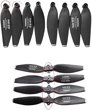 YILIANDE for F8 Propeller Blades Props for 4DRC F9 4D-F8 for Mini Brushless Engine Rc Drone Quadcopter4pcs Old Version