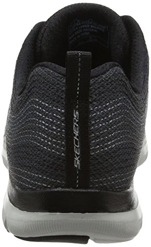 Skechers Skechers Women's Flex Appeal 2.0 Metal Madness Training Shoe,Black,US 5.5 M
