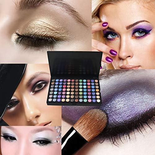 Eyeshadow Palette, Netspower 252 Colors Eye Shadows Makeup Palette Professional Eyes Makeup Kit 3 Layer Cosmetics Box Pressed Pigment Smooth Power Shimmer Colour For Make Up Practice Party Daily Use