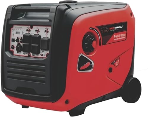 Red Rhino RGLIV4500 Inverter Generator 4000W 12V Petrol