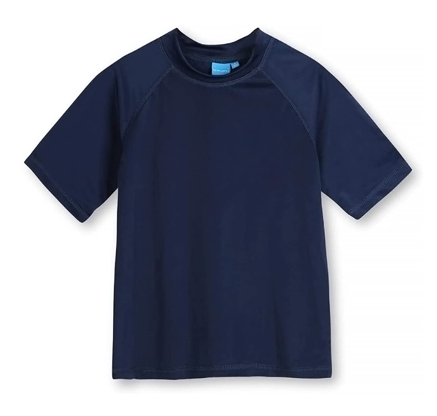 Boy's Rashguard Quick-Dry Short-Sleeve UPF 50 Swim Tee