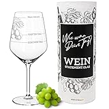 📦 LIEFERUMFANG: Du erhältst 1x XL Weinglas (530ml) mit präzisem Druck in einem eleganten Ätzweiß im beständigen Siebdruckverfahren. Das Glas wird bruchsicher und mit viel Sorgfalt in einer edlen Geschenkbox verpackt.