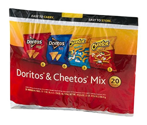 Frito-Lay Doritos & Cheetos Mix - 20 CT