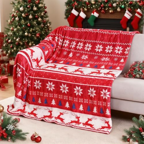 Weihnachtsdecke Kuscheldecke Weihnachten Decke Weihnachten...