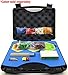 Compact Catan Carrying Case by Citadel Black - Fits Catan 5th Edition and 5-6 Player Extension, Hard Plastic Traveling Case with Shake-proof and Quick Setup Design, New Version With Bags Included