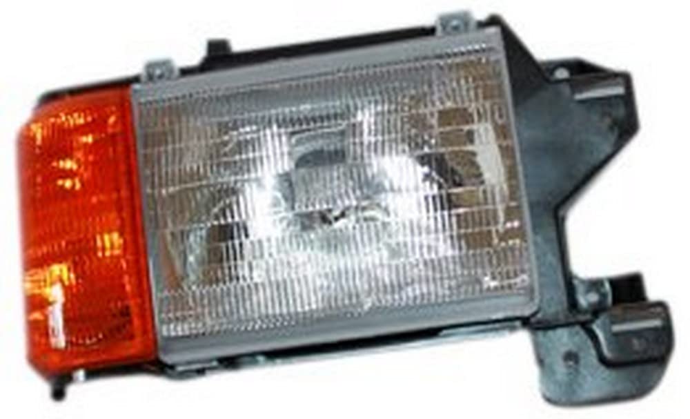 TYC Right Headlight Assembly Compatible with 1987-1991 Ford Bronco