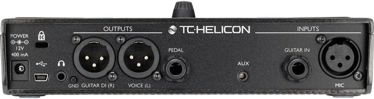 TC Helicon PLAY ACOUSTIC 3-Button Vocal and Acoustic Guitar Effects Stompbox with BodyRez and Looping