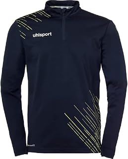 uhlsport Men's Score 26 1/4 Zip Top Jacket Sweatshirt Pullover Football Fitness Gym Hoodie Sports Jumper